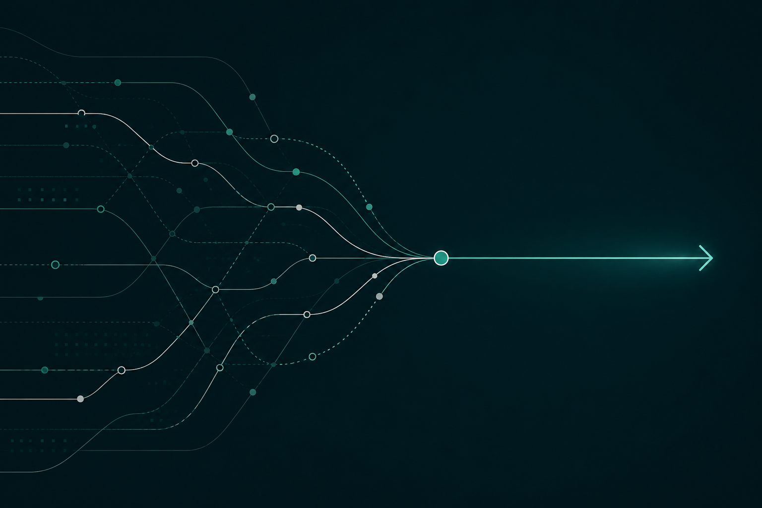Multiple GTM paths converging into one clear direction